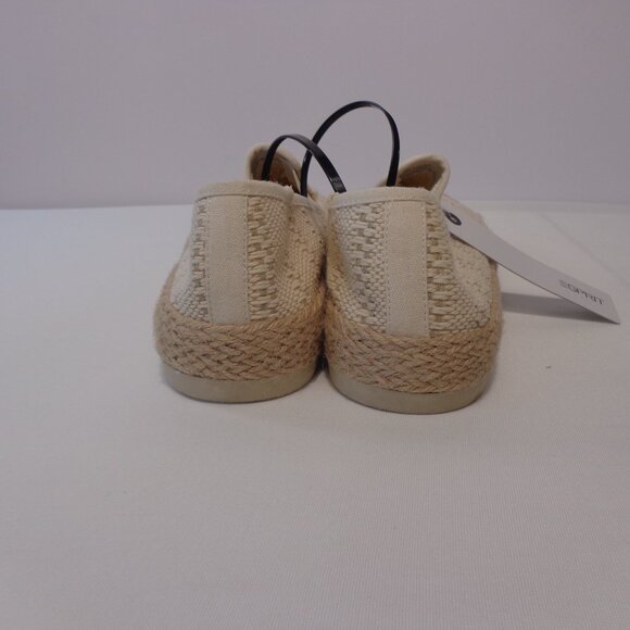New! Esprit Women's Nadine Espadrilles with Crochet Upper Cream Slip-on Size 9M - Picture 6 of 7